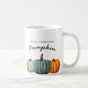 Caneca De Café Boa Manhã Pumpkin Personalizado Pumpkins Queda