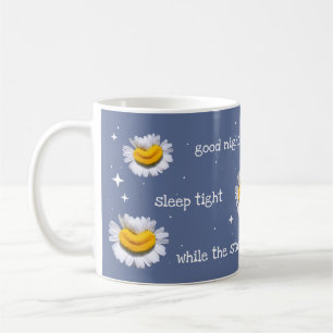 Caneca De Café "boa noite, durma bem" Chamomila Estelar Sorri