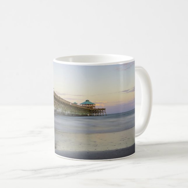Caneca De Café Boa Noite Em Folly Beach Coffee Mug (Frente Esquerda)
