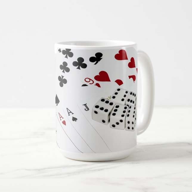 Caneca De Café Boa Sorte Para Você (Frente Esquerda)