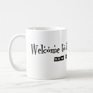 Caneca De Café Boa vinda ao distrito da torre!