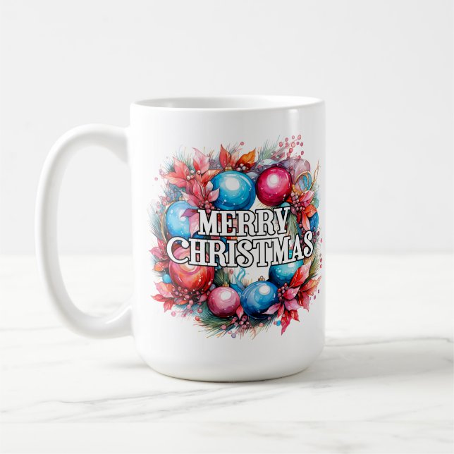 Caneca De Café Boas Festas | Feliz Natal (Esquerda)