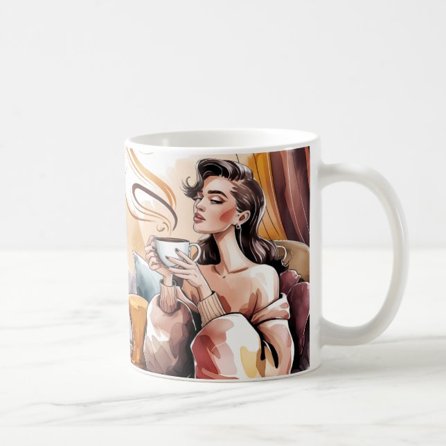 Caneca De Café Boas Manhãs Começam Com Mug De Café (Direita)