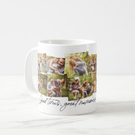 Caneca De Café Boas vezes memórias do excelente 12 colagem da fam