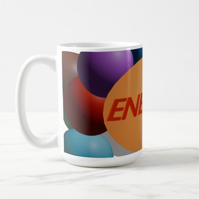 Caneca De Café Boas Vibes Energy Mug (Esquerda)