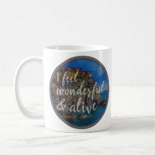 Caneca De Café boas vibrações citações motivacionais para o s