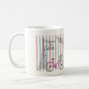 Caneca De Café Boas-vindas a Paris