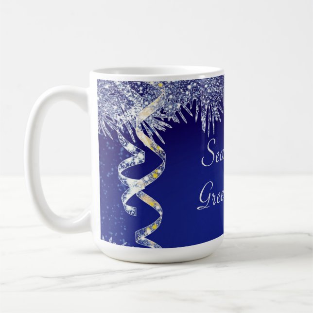 Caneca De Café Boas-vindas Natal da temporada (Esquerda)