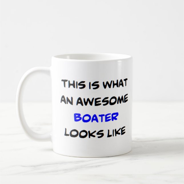 Caneca De Café boater, incrível (Esquerda)