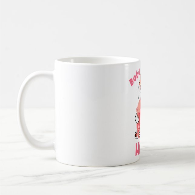 Caneca De Café Boba me faz feliz (Esquerda)