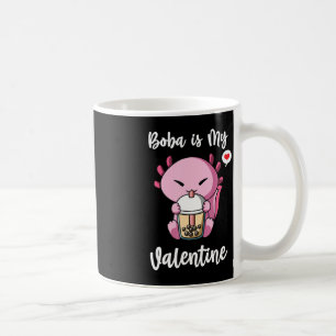 Caneca De Café Boba Tea é minha Namorados Axolotl Anti Dias de os