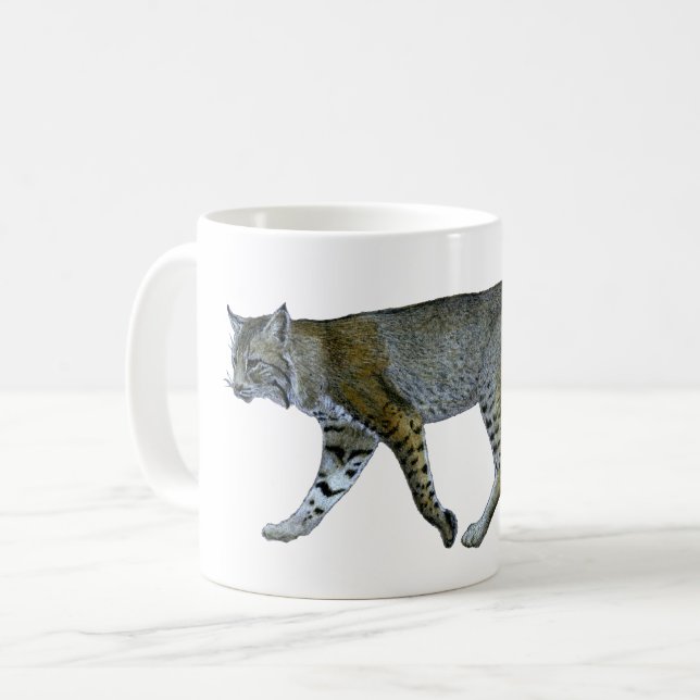 Caneca De Café Bobcat (Frente Esquerda)