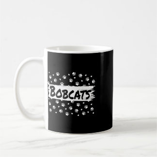 Caneca De Café Bobcats Mascote Espírito Escolar Homens Mulheres L