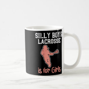 Caneca De Café Bobo Boys Lacrosse Para Meninas Engraçadas Jogador