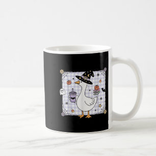 Caneca De Café Bobo Dia de as Bruxas engraçado Bruxa de Ganso Spo