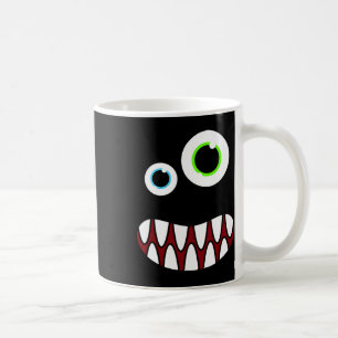 Caneca De Café Bobo Engraçado Monstro Rosto Festa de aniversário