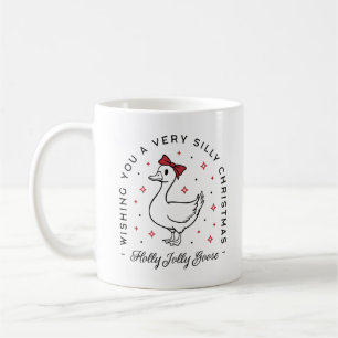 Caneca De Café Bobo ganso desejos de natal pré-disquete