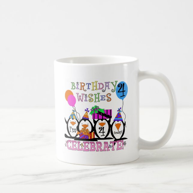 Caneca De Café Bobo Pinguins 4º t-shirts e presentes (Direita)