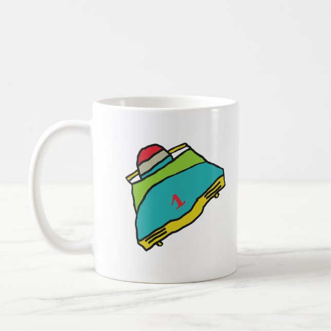 Caneca De Café Bobsled (Esquerda)