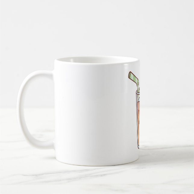Caneca De Café Boca de chá de limão com gelo (Esquerda)