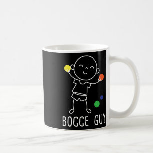 Caneca De Café Bocce Guy - Entusiasta do Jogo de Boliche de Grama
