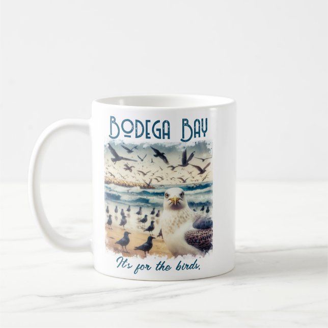 Caneca De Café Bodega Bay California Souvenir Gift (Esquerda)