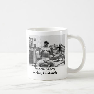 Caneca De Café Bodybuilder da praia do músculo - Veneza, CA