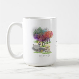 Caneca De Café Boganhues Pipa & Marlow Impressão