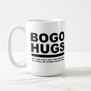 Caneca De Café BOGO Hugs Mug