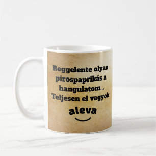 Caneca De Café Bögrék completamente desativadas