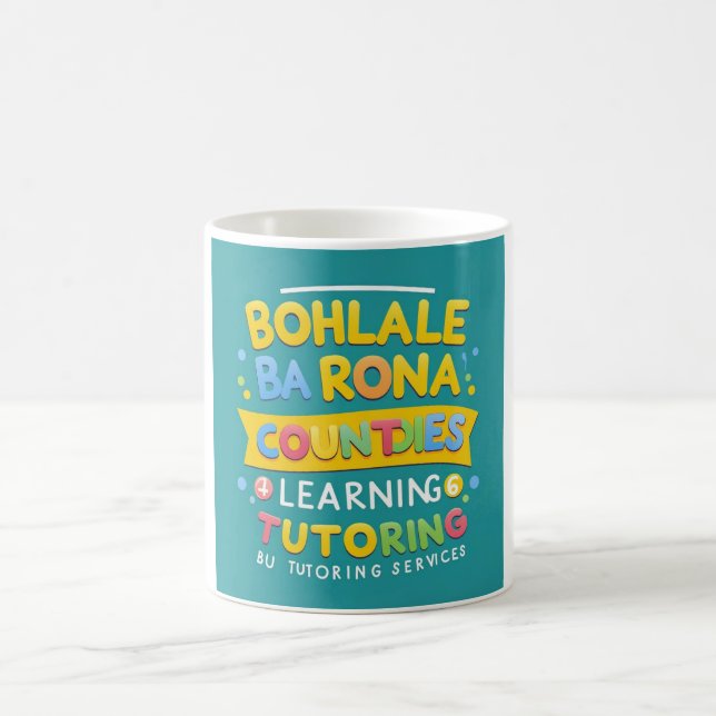 Caneca De Café "Bohlale Ba Rona" Tutoring Services (Centro)