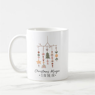 Caneca De Café Boho Christmas Magic FEST Holiday