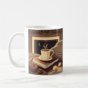 Caneca De Café Boho Cozy Night - Celebre as noites confortáveis