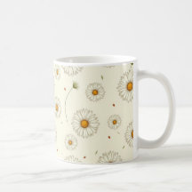 Boho Daisy Floral Minimalista Primavera Bloom Aest