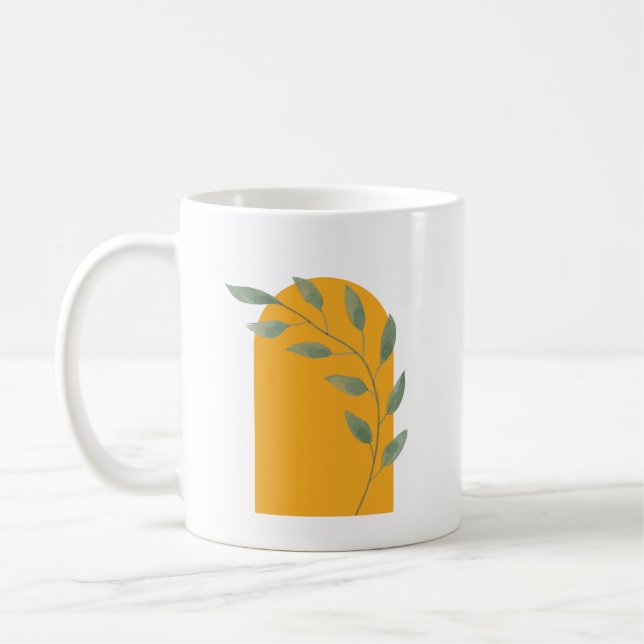Caneca De Café boho design mug (Esquerda)
