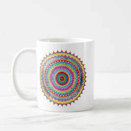 Caneca De Café Boho espiritual Mandala