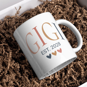 Caneca de Café Boho Gigi Personalizada – Presente 