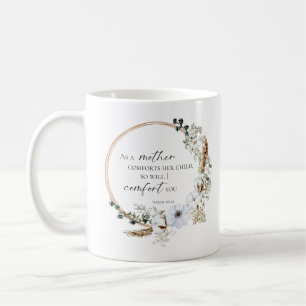 Caneca De Café Boho Pampas Grass Bíblia Verdadeiramente Deus Te C