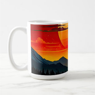 Caneca De Café BOHO Traveler minimalista