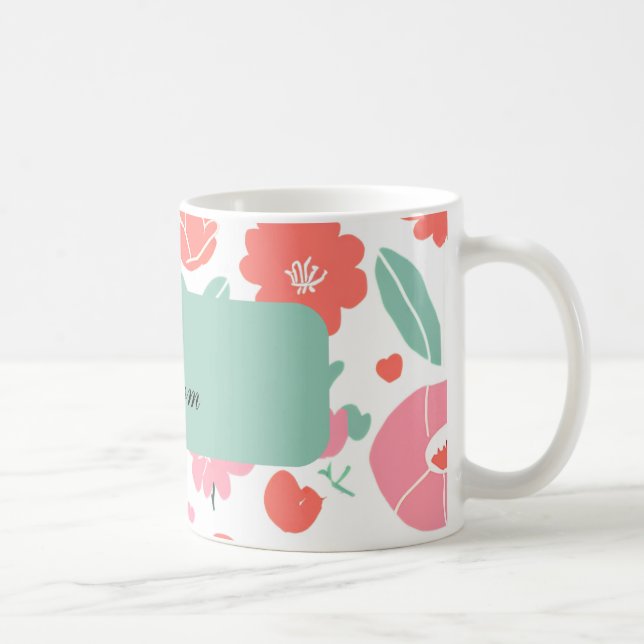 Caneca De Café Boias de Flor Cheias para Dias Sunny (Direita)