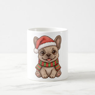 Caneca De Café Boina de Papai Noel Francesinha Fofa Cachecol de N