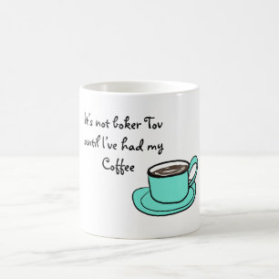 Caneca De Café Boker Tov
