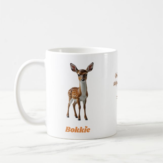 Caneca De Café BOKKIE Afrikaans Saffa Expat Afrikaanse Humor (Esquerda)