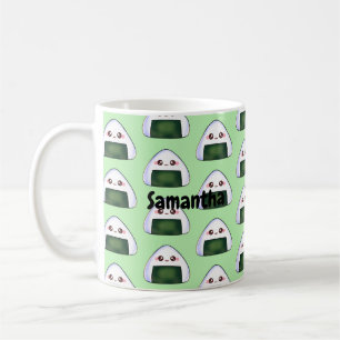 Caneca De Café Bola de Arroz Onigiri
