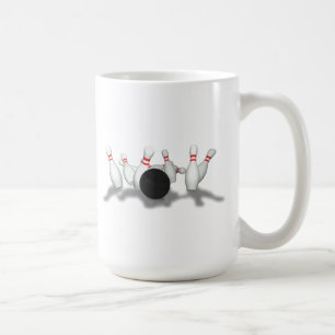 Caneca De Café   Bola de boliche e pinos: Modelo 3D: