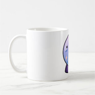Caneca De Café Bola de Cristal Kawaii
