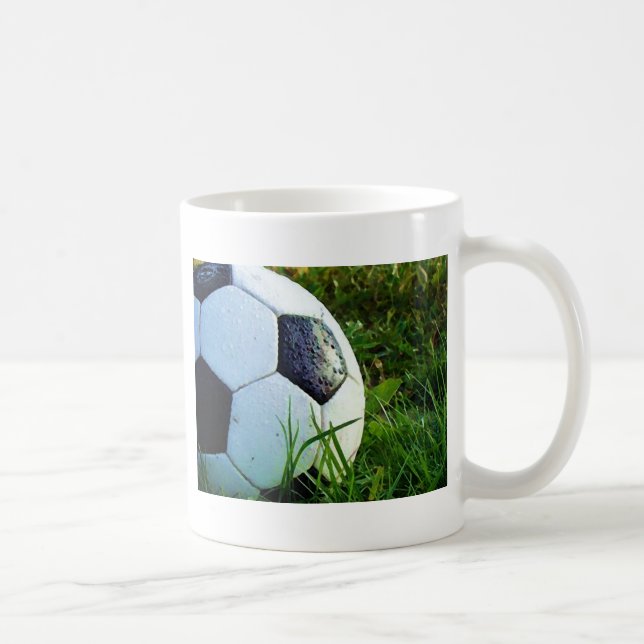 Caneca De Café Bola de Futebol - Bola de Futebol (Direita)