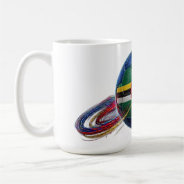 Caneca De Café Bola de Futebol da Dominica | Estádio Pronto | Ace