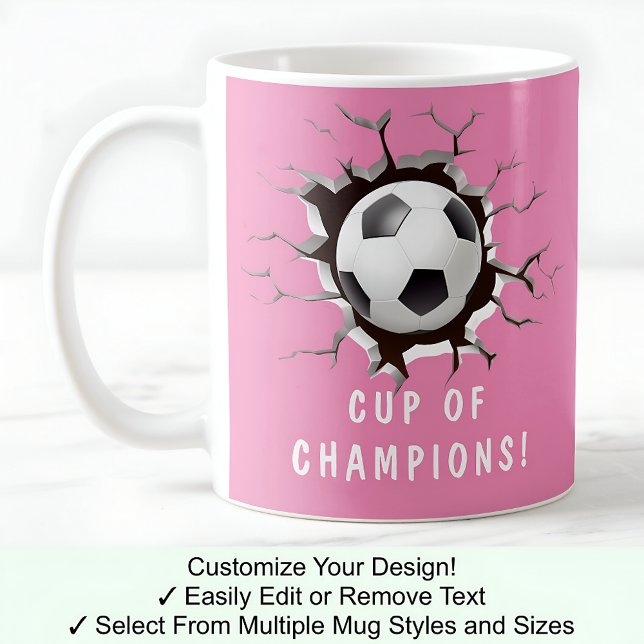 Caneca De Café Bola de Futebol em uma Caneca! Novidade para Amant (Criador carregado)