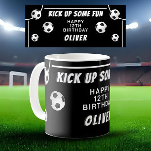 Caneca De Café Bola de Futebol Esportes Aniversário de Crianças
